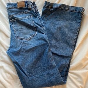 Flared jeans